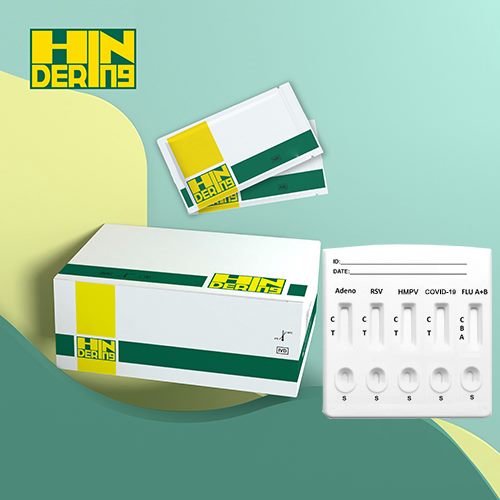 Adenovirüs/RSV/HMPV/SARS-CoV-2/İnfluenza A+B Kombo Hızlı Testi