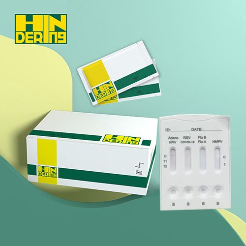 Multipleks Solunum Virüsü Antijen Hızlı Testi (Adeno/HPIV+RSV/COVID-19+FluB/Flu A+HMPV)